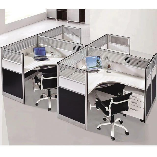 
office furniture 4 person call center workstation 