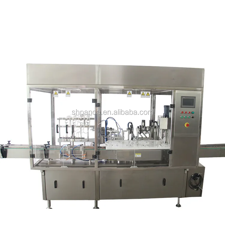 Automatic 2 ml glass bottle filling machine for vial vaseline