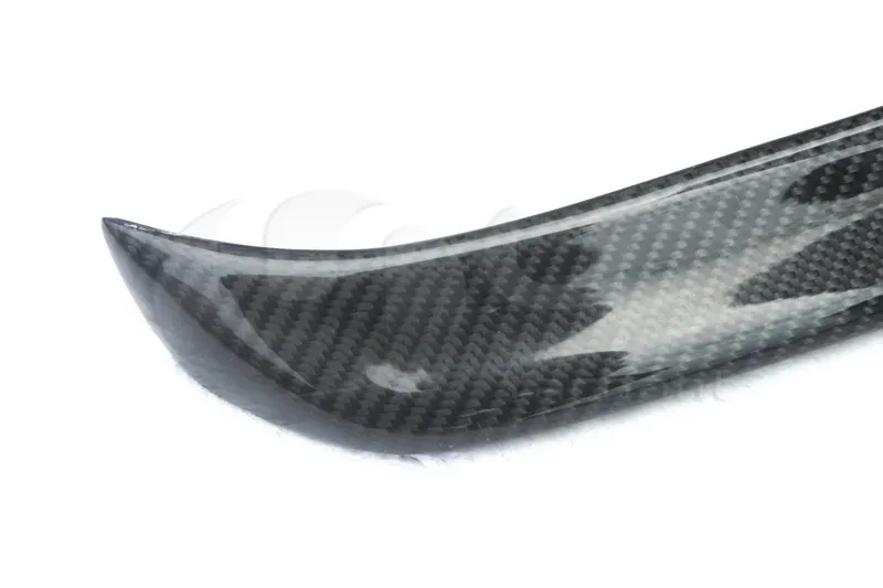 Trade Assurance Carbon Fiber Gurney Flap Fit For 2008-2017 Lancer Evolution EVO 10 X VTX Style Rear Spoiler Wing