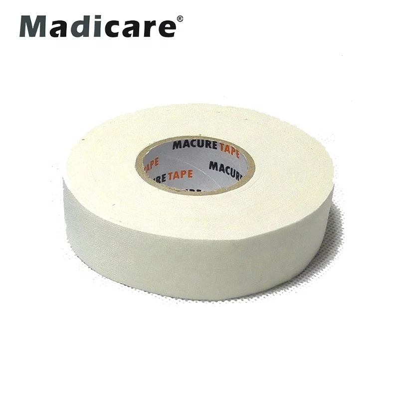White Custom Ice Hockey Stick Blade Tape Cloth For Puckster