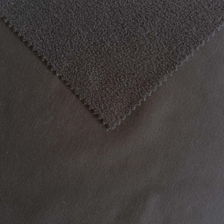 
100%Polyester one side brush one side antipilling polar fleece fabric for jacket 