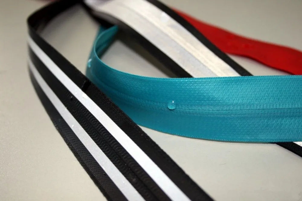 TPU Textured Pattern Hot Melt Adhesive Zipper Seam Tape