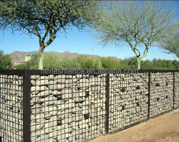 China Anping Garden Wall Fence Basket, Welded Gabion Retaining Wall Box Filled with Stone