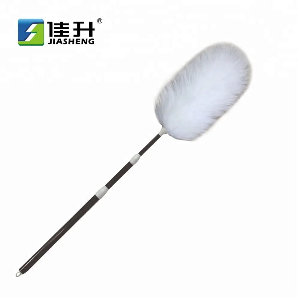 Тряпка из овечьей шерсти с телескопической ручкой