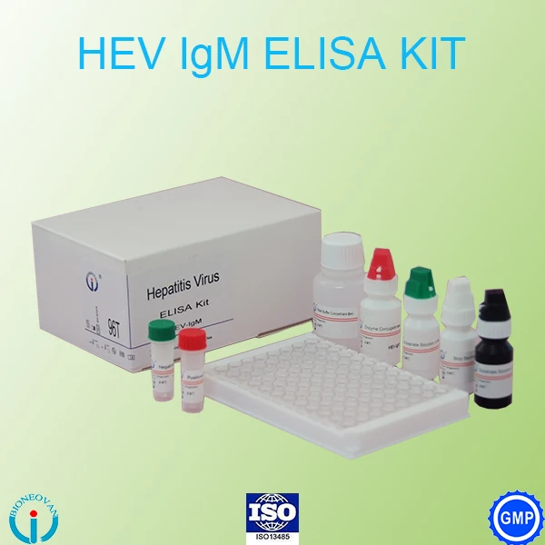  Химический реагент IgG антитела HEV набор для тестирования elisa Позитивной