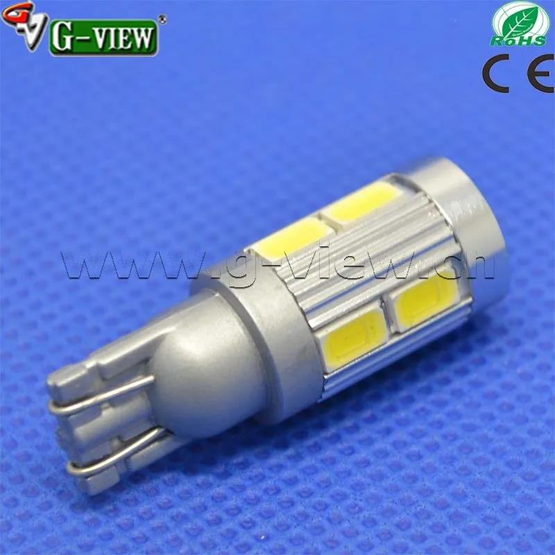 Лучшая цена 194 8smd 5630 + 5 Вт кри T10 привело авто Лампы t10 5630 лампа 2 года гарантии