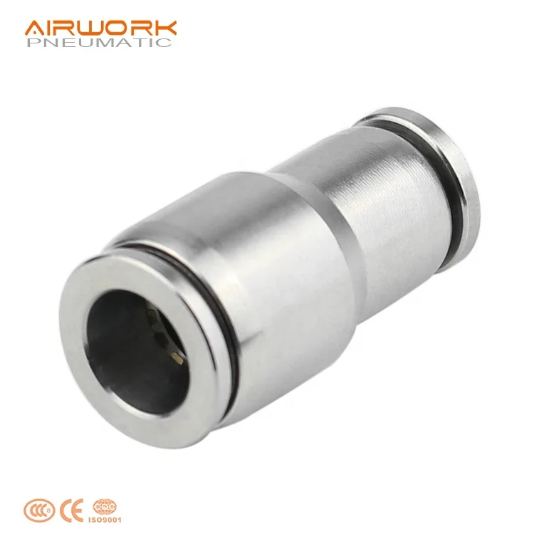 ПК 6 мм штекер прямо из нержавеющей стали пуш-ап в воздухе airfit пневматический штуцер быстрый разъем pc4 m8 m5