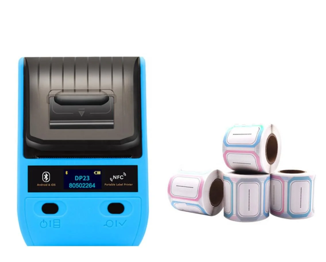 Микротермопринтер DeTong DP23 для печати этикеток для офиса/школы/дома