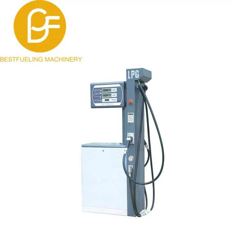 LPG Series one pump single auto shutoff nozzle gasoline station equipment electronic solenoid valve fuel dispenser