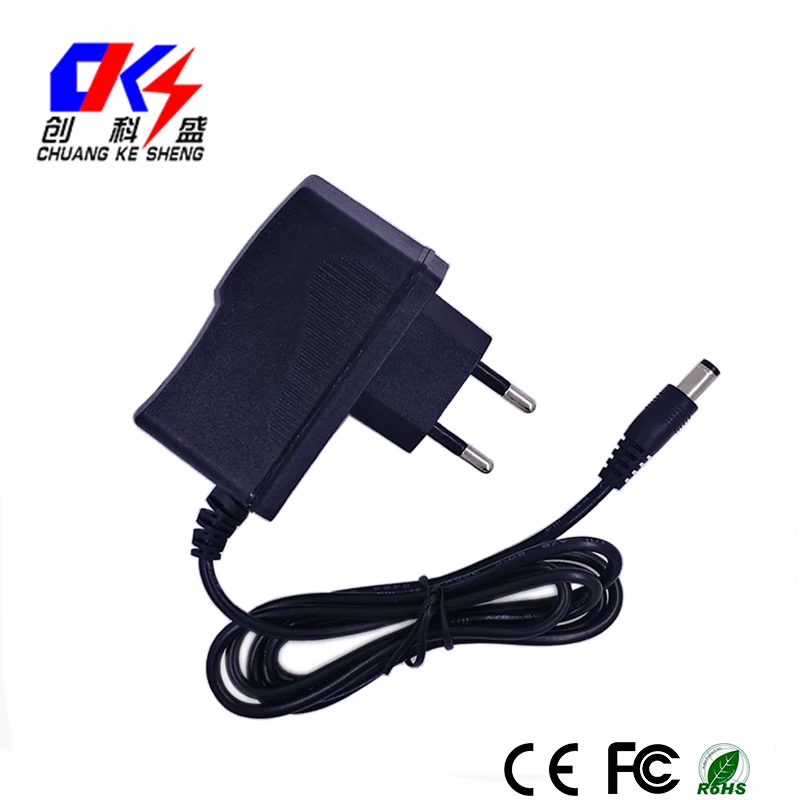
eu uk us plug ac dc 24v 300ma 0.3a power supply adapter 7.2w wall charger 
