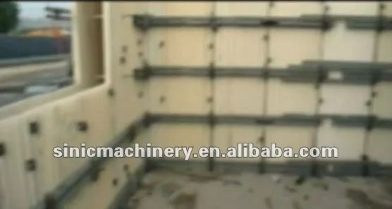 PVC plastic construction formwork