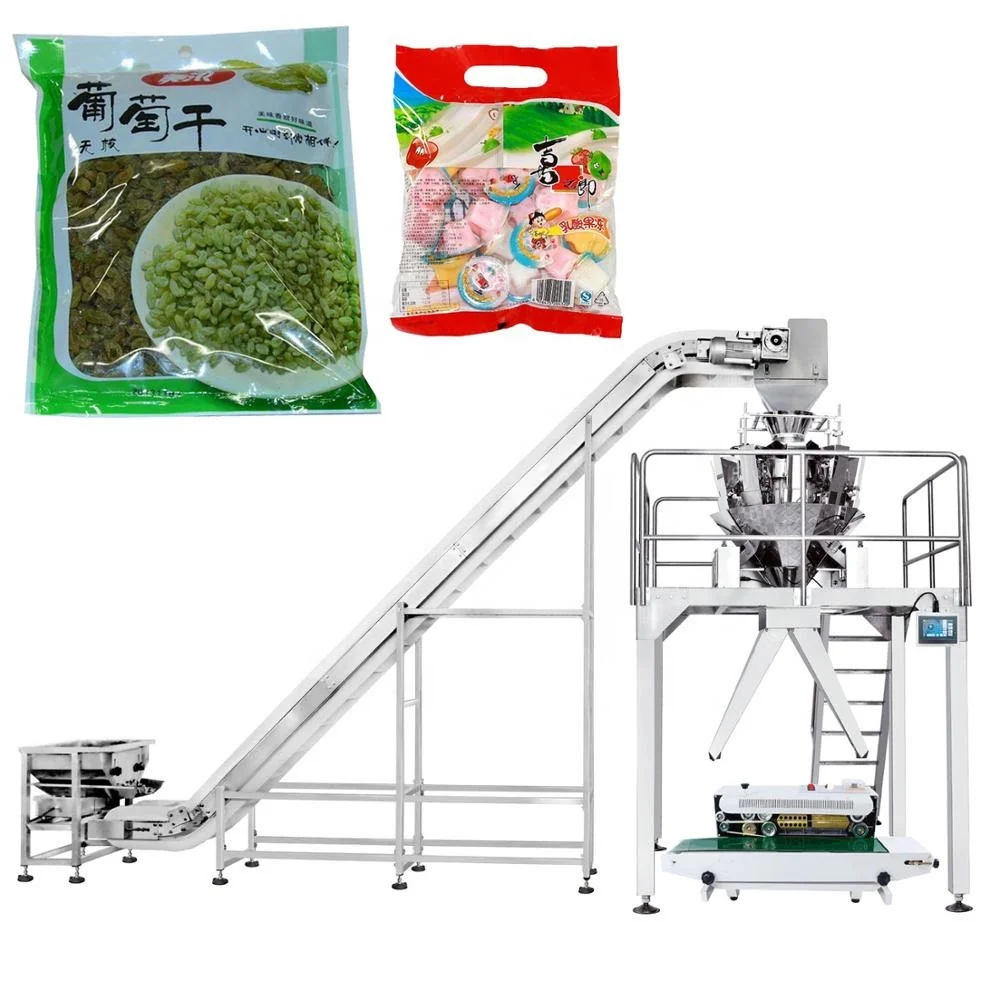 popcorn packaging machine banana chips packing machine dumpling packaging machine