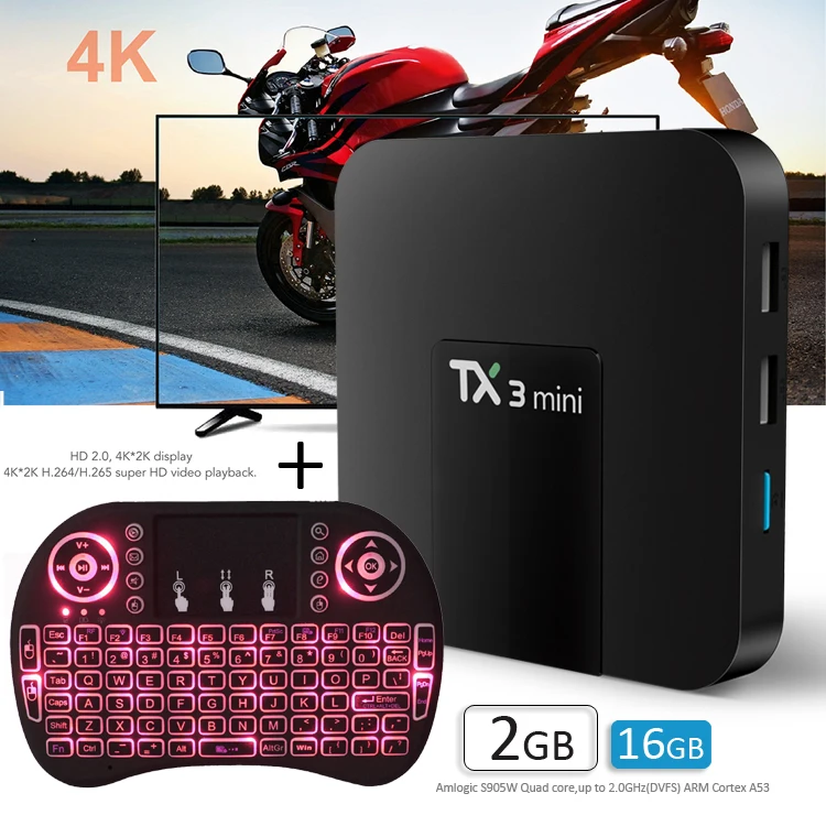 
S Android TV Box High quality Mini TV Box Full HD Reseller Free Test TV Box 