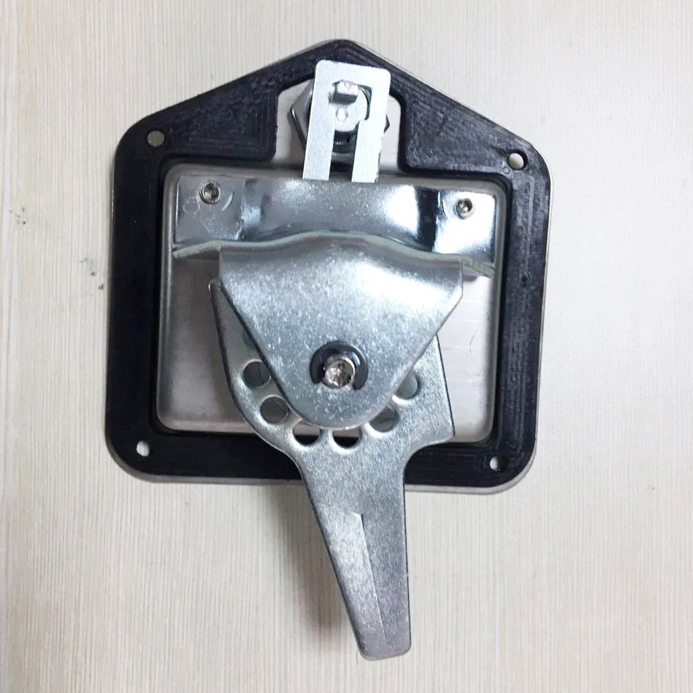 Heavy Duty Truck Door Lock 304 Stainless Steel Tool Box Paddle Lock Latch RV Trailer Door Lock Key Handle