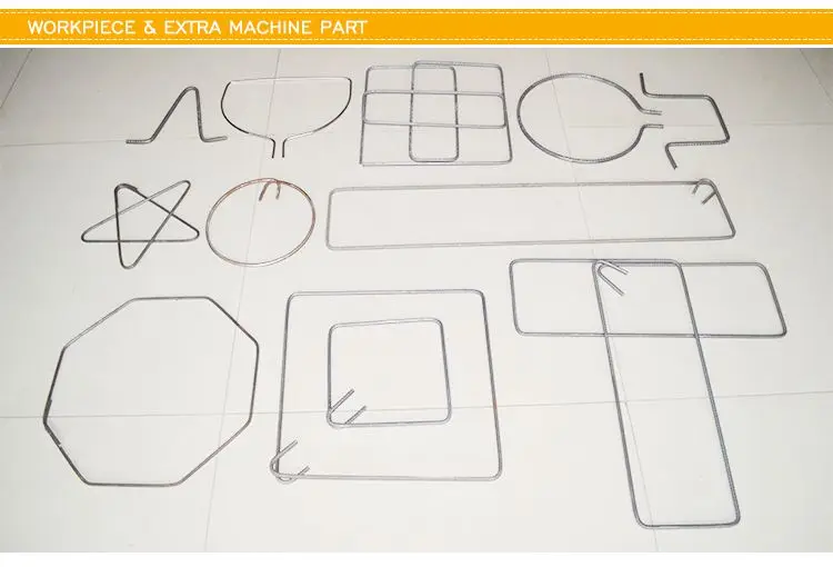 R7 4-10mm round/deformed steel bar bender rebar bending machine price