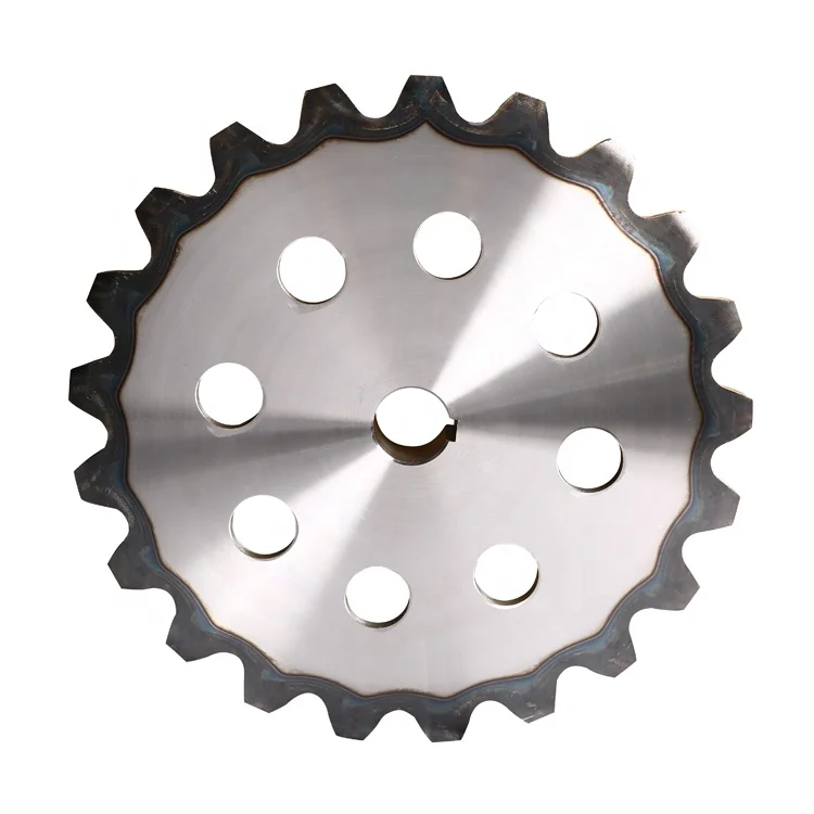 High precision ANSI standard gear motor large free wheel sprocket for mManufacturing plant