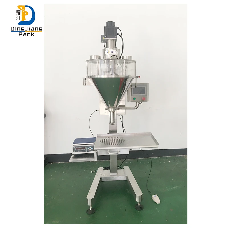 Wholesale order semi-automatic vanilla packaging powder machine price