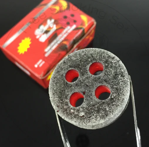 
Large Supply Activated Charcoal activated 4 hole charcoal shisha 100% coconut shell charcoal cubes 