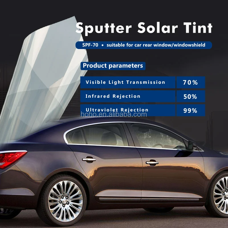 70% VLT 50%IR Rejection High Heat Rejection Solar Control Window Tint Film Solar Tint Film SPF-70