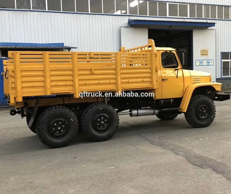 Dongfeng EQ2082 6x6 off road long cab lorry trucks for South America market