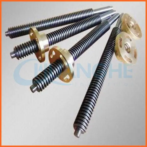 High quality m6 lead screws with trapezoidal thread