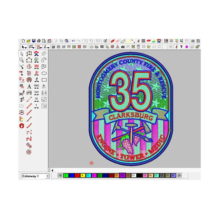 
Senior Designer Cheap High-quality America Eagle Pattern Designs Patches Austrian Design Embroidery Patch Embroidered 