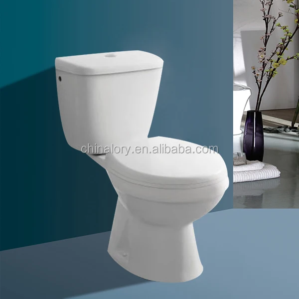 2022 cheap price bathroom ceramic sanitary ware two piece p-trap washdown toilet