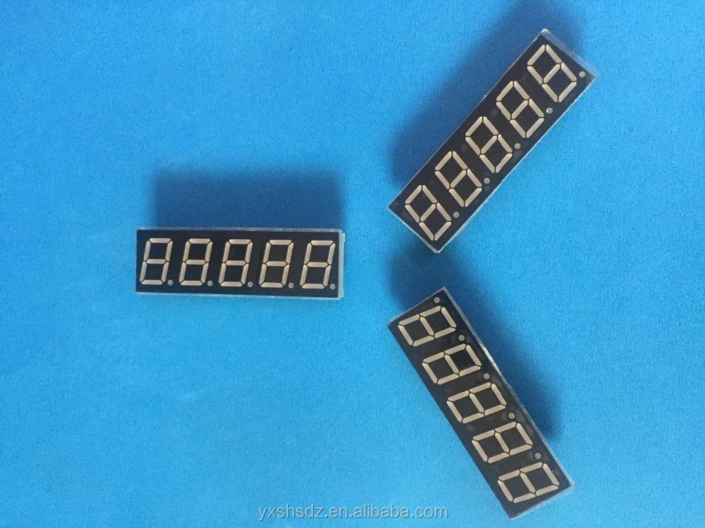 7 segment led display 0.56 inch 5 digit red colore - LED bar graph display 5651AS/BS