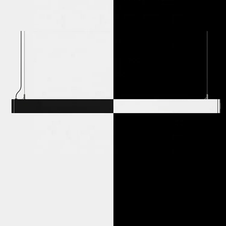 
Innovative new products simple style black and white pendant light led 