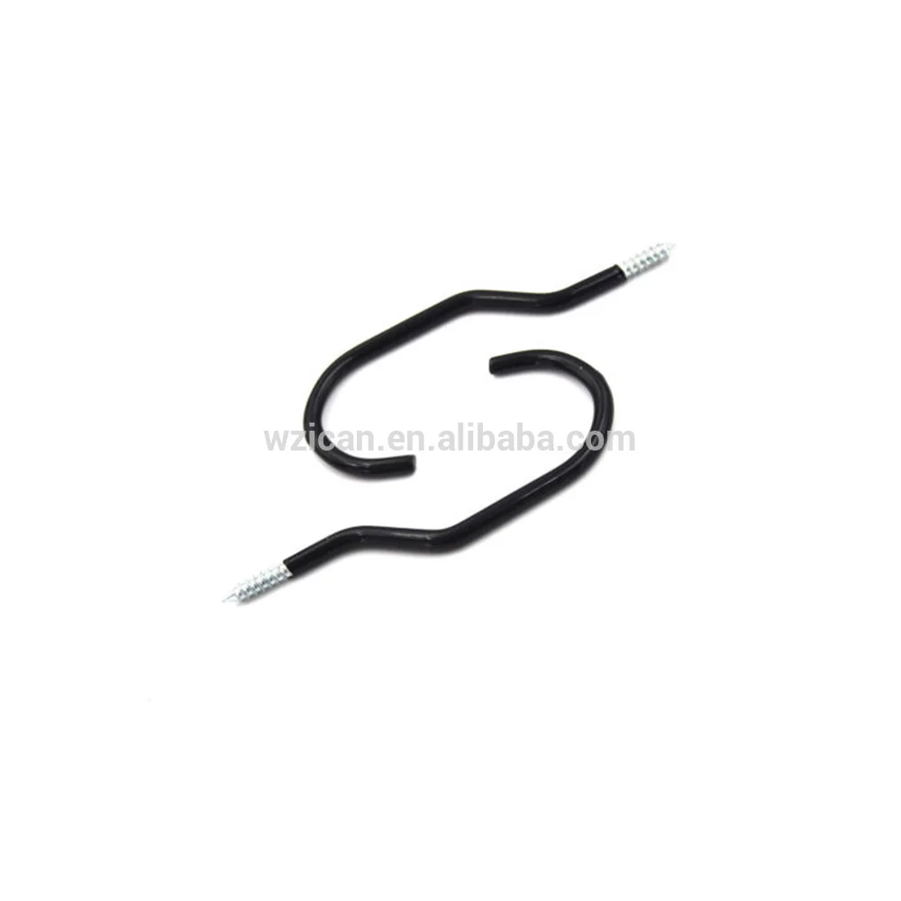 hot sale customized package and sizes heavy duty wall mount tools bike hooksSteel bicycle storage hook