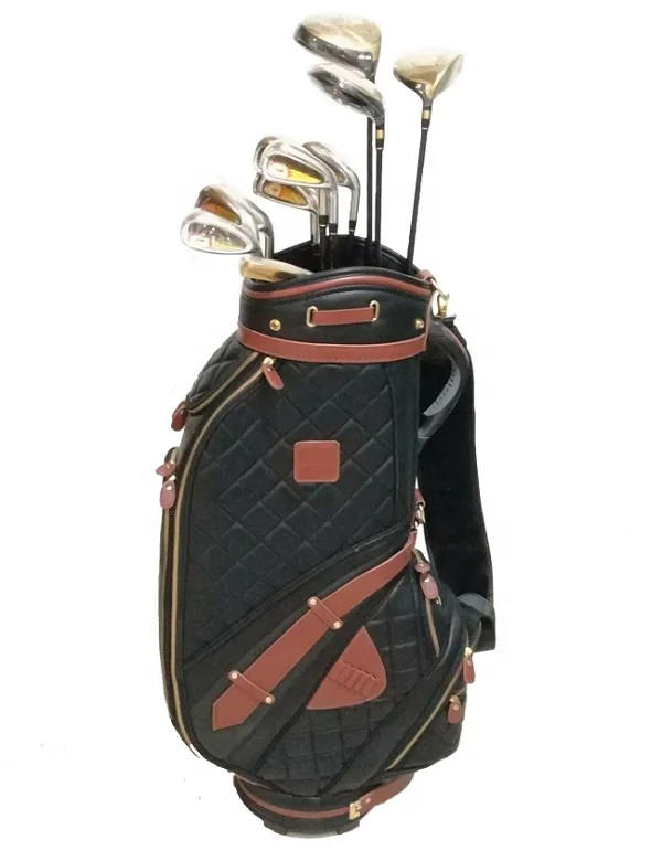 New Design Chinese Art Titanium Golden  Golf Club Set
