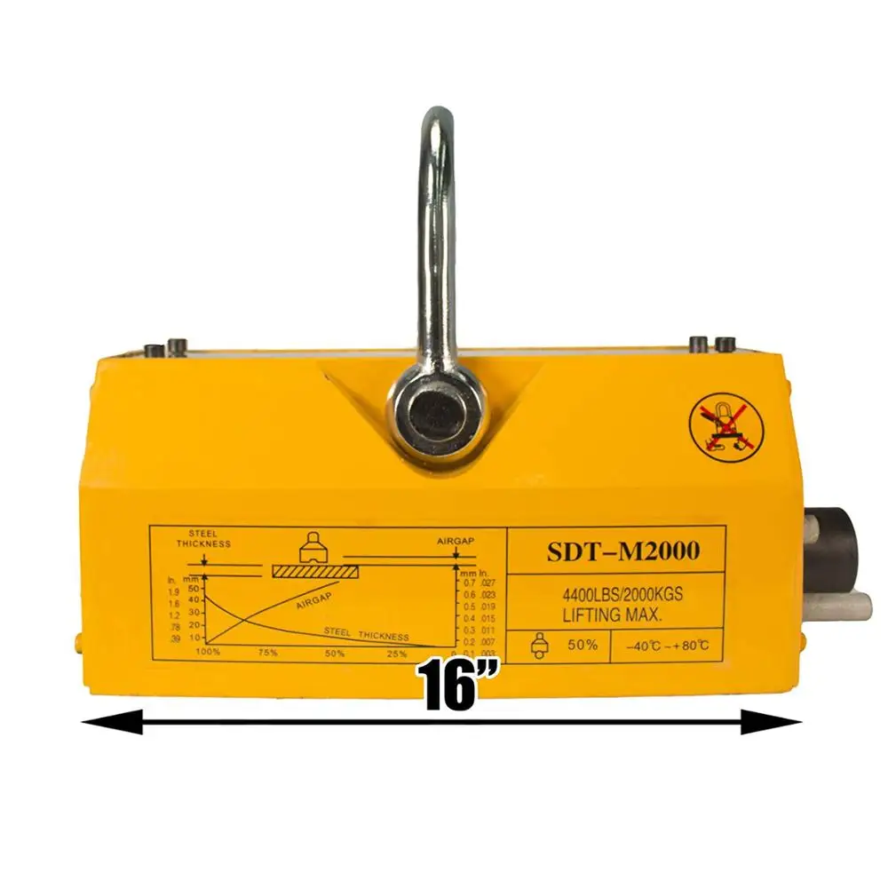 Сильный 500 кг Постоянный Магнитный подъемник