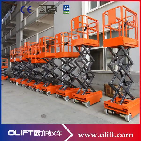 Купить мини работающий от аккумулятор электрический воздушная рабочая платформа гидравлический авиационные работы платформы