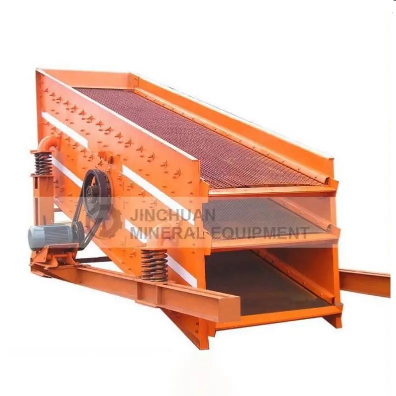 Stainless steel vibrating screen separating gold sand