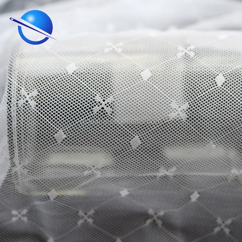 100 polyester mesh fabric mosquito net fabric for wedding dress