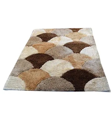 100% Polyester Shaggy Carpet / Rug factory