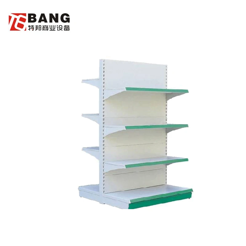 
High quality supermarket luggage metal book shelf display shelves for retail stores 