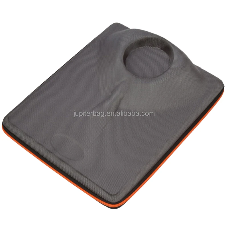 gray nylon cover good protection eva shirt travel case organizer