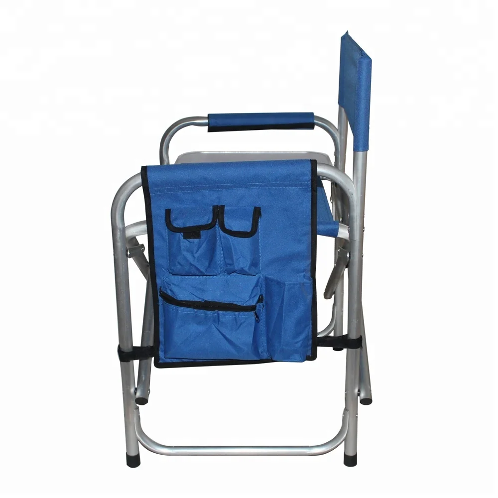  Portable Tall Aluminum Folding Director Chair