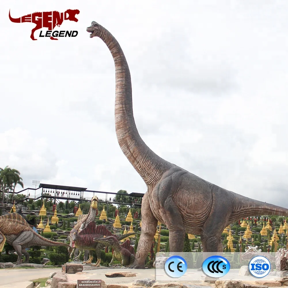 Museum decoration artificial 3D simulation 15m dinosaur model