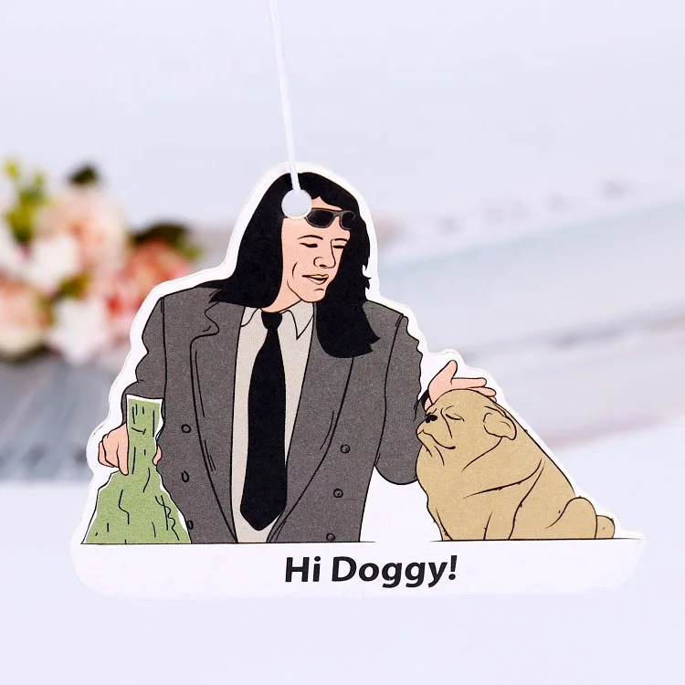 Cartoon  hanging custom car paper air freshner/freshener