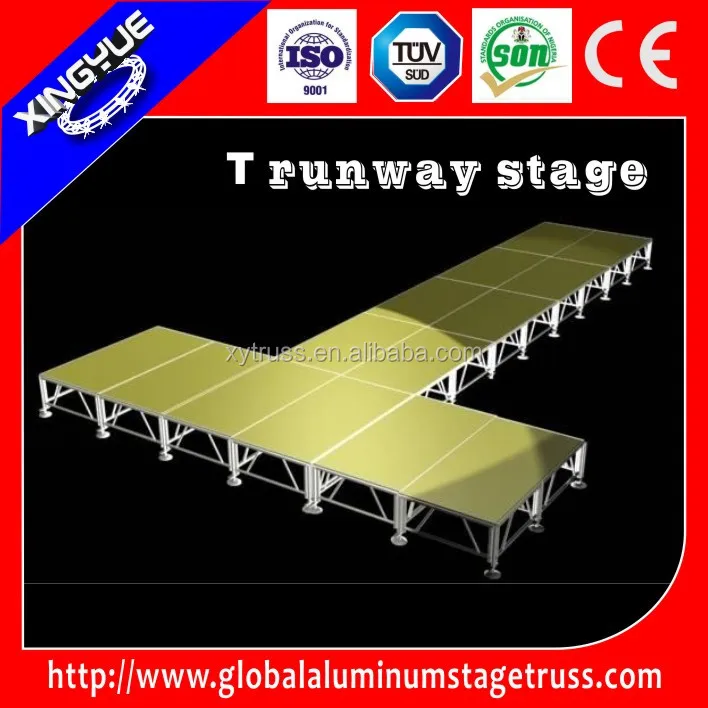 Самые популярные мобильные подиум алюминия стадии