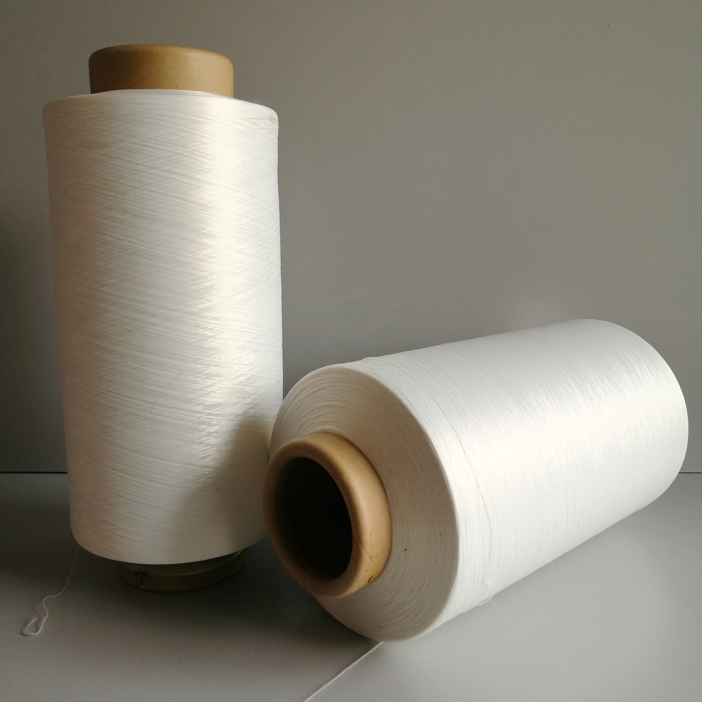 HIGH Tensile ATY RAW WHITE semi dull PA66 PA6 nylon air textured yarn 1500D for AIR BAG