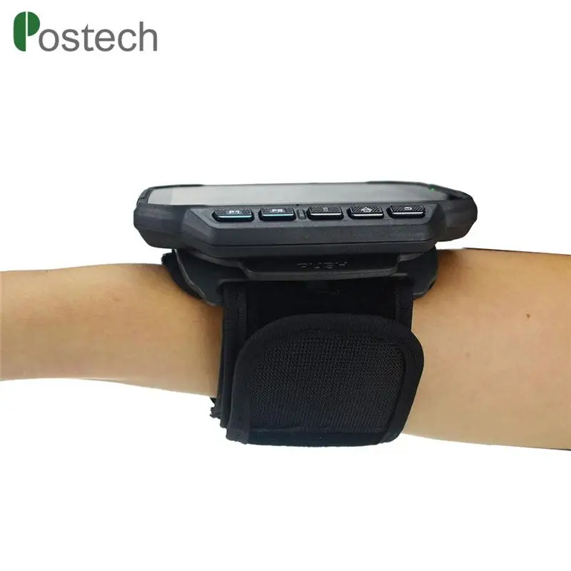 Наручный сканер штрих-кода на руку КПК с креплением Bluetooth WT04 для контроля запасов в супермаркетах