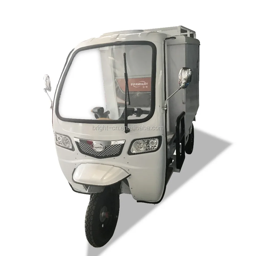 
China Cheap Price Closed Food Delivery Tricycle Electric Cargo Tricycle 