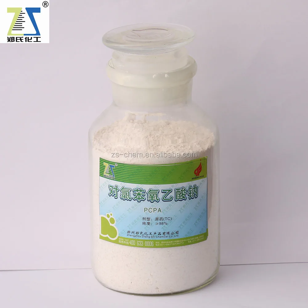 Растительные гормоны 4-CPA, натриевая соль Pcpa 98% TC, CAS 122-88-3