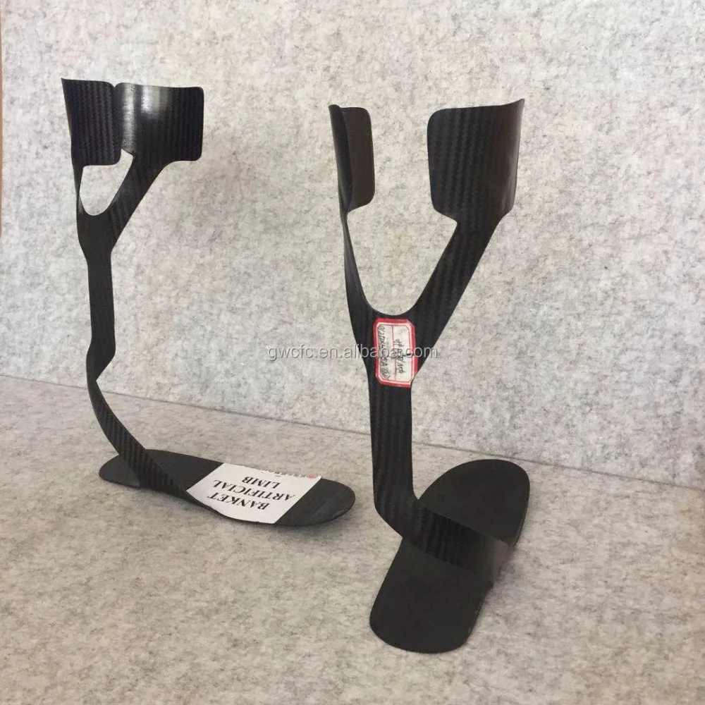 carbon fiber foot support ankle orthosis medial strut ankle brace