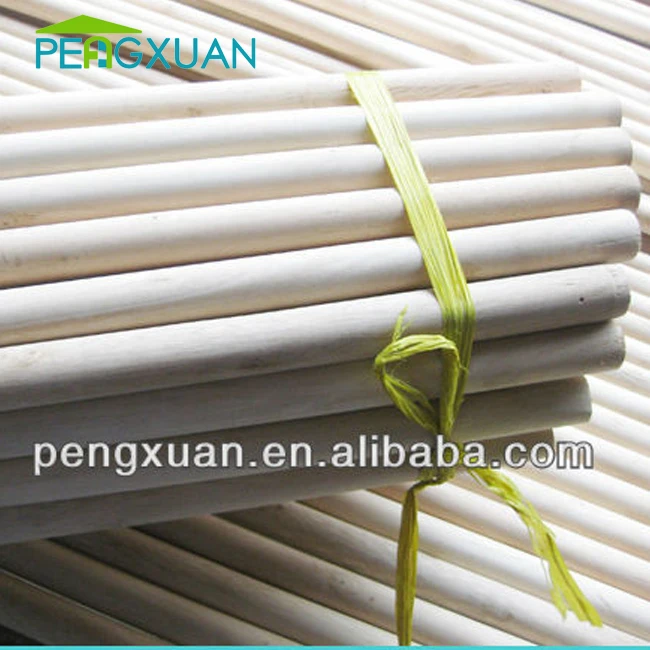 Eco-Friendly 70-220cm Length Round Eucalyptus Wooden Sticks for Flags