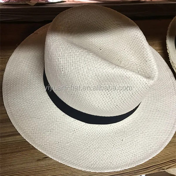 wholesale wide brim customized men panama paper straw hats