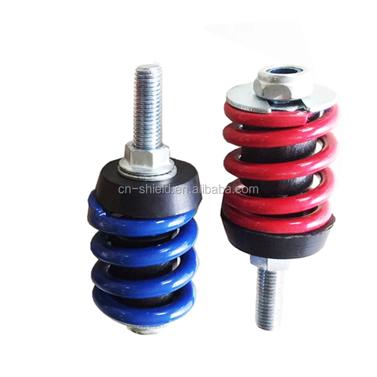 Стальной виброизолятор с пружинным креплением